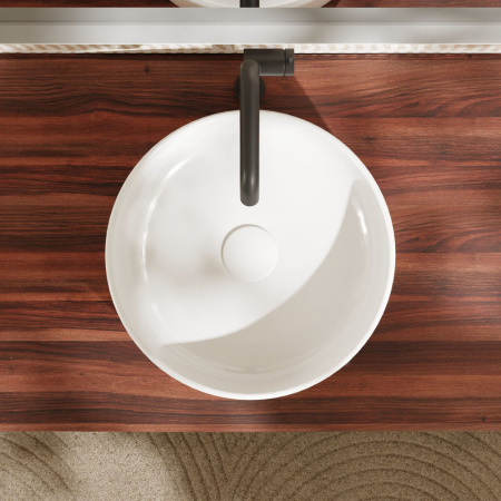 Раковина накладная 40см Hansgrohe Xuniva S 60164450 белый